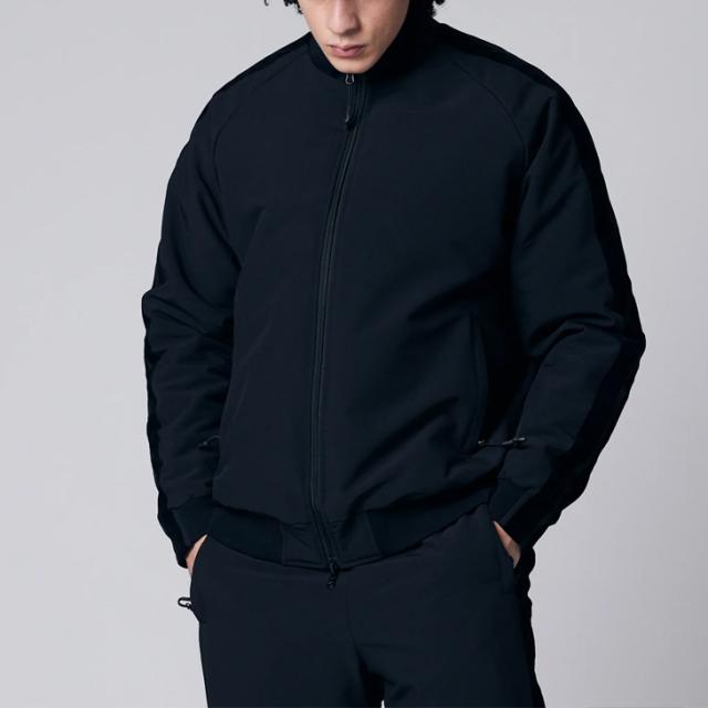 ：TAION｜Japan Special Track Down Jacket/ タイオン/ジャパン スペシャル トラック ダウン ジャケット/ブラックｘブラック #_10