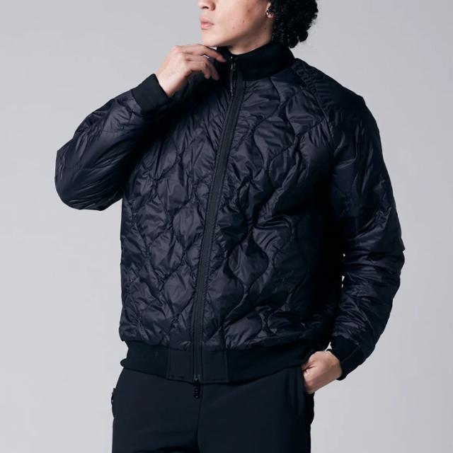 ：TAION｜Japan Special Track Down Jacket/ タイオン/ジャパン スペシャル トラック ダウン ジャケット/ブラックｘブラック #_11