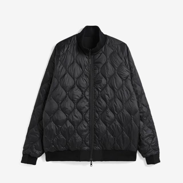 ：TAION｜Japan Special Track Down Jacket/ タイオン/ジャパン スペシャル トラック ダウン ジャケット/ブラックｘブラック #_1
