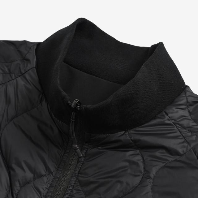 ：TAION｜Japan Special Track Down Jacket/ タイオン/ジャパン スペシャル トラック ダウン ジャケット/ブラックｘブラック #_4