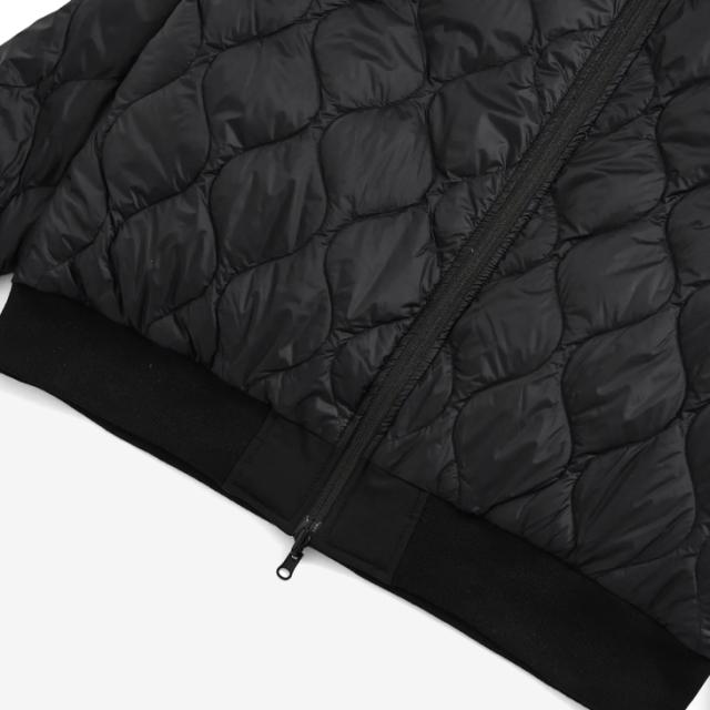 ：TAION｜Japan Special Track Down Jacket/ タイオン/ジャパン スペシャル トラック ダウン ジャケット/ブラックｘブラック #_6