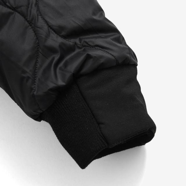 ：TAION｜Japan Special Track Down Jacket/ タイオン/ジャパン スペシャル トラック ダウン ジャケット/ブラックｘブラック #_8