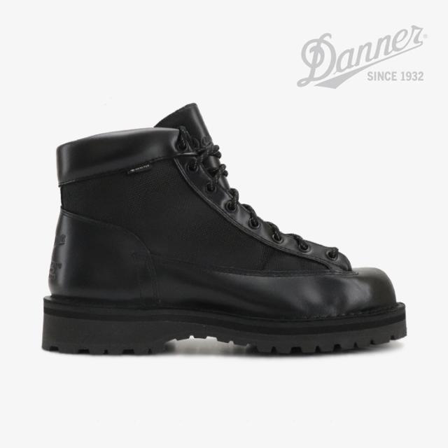 ・DANNER｜Danner Field R GTX WP Leather Vibram/ ダナー/ダナーフィールド アール ゴアテックス ウォータープルーフ レザー ビブラム/ブラック #