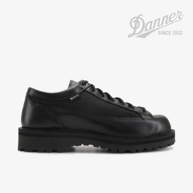 ・DANNER｜Danner Field R Low GTX WP Leather Vibram/ ダナー/ダナーフィールド アール ロー ゴアテックス ウォータープルーフ レザー ビブラム/ブラック #