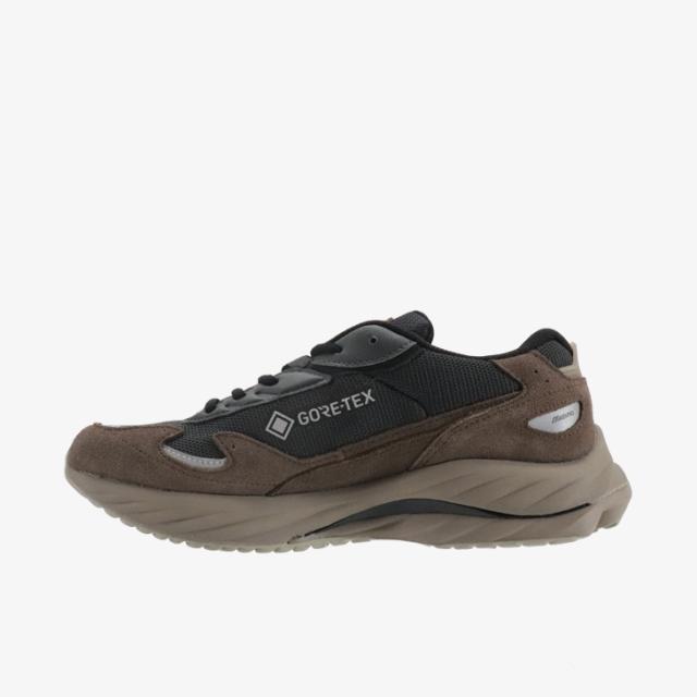 ：MIZUNO｜Wave Rider β GTX Lifestyle/ ミズノ/ウェーブ ライダー ベータ ゴアテックス ライフ スタイル/ブラックｘブラックｘブラウン #_5