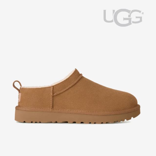 ・UGG｜W Classic Micro Suede Sheepskin Liner/ アグ/クラシック マイクロ スエード シープスキン インナー/チェスナット #