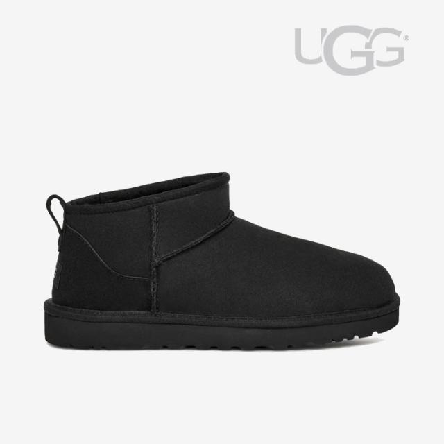 ・UGG｜Classic Ultra Mini Sheepskin/ アグ/クラシック ウルトラ ミニ シープスキン/ブラック #