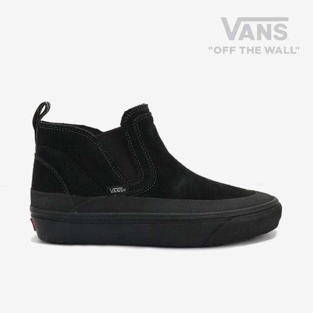 ・VANS｜MTE Mid-Slip Insulated Leather/ ヴァンズ/MTE ミッドスリップ インシュレーテッド レザー/ブラック #