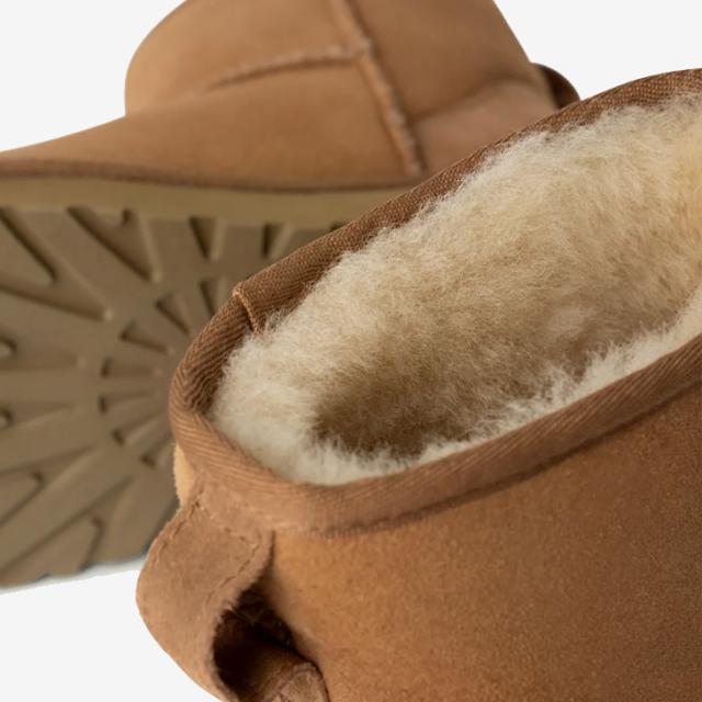・UGG｜Classic Mini Sheepskin/ アグ/クラシック ミニ シープスキン/チェスナット #_4
