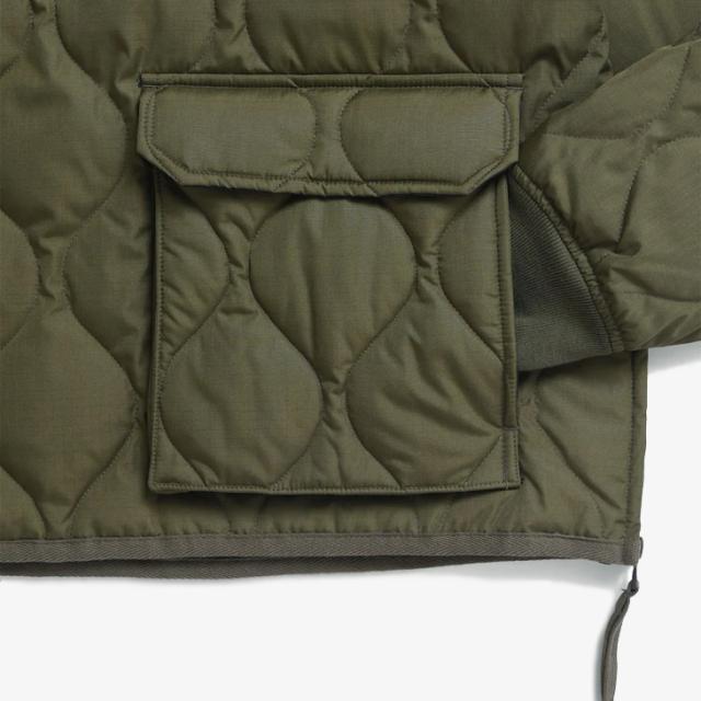 TAION｜W Military W-Zip Down Parka Onion Quilting/ タイオン