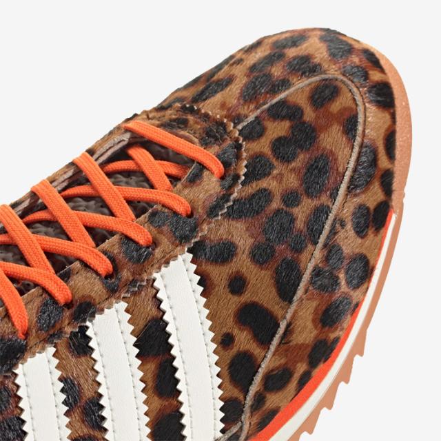 ：ADIDAS Originals｜W SL 72 OG Pony Hair Leopard/ アディダス/SL72 クラシック ランニング オリジナル ポニー ヘアー ハラコ レオパード/ダークブラウンｘオフホワイト #_9