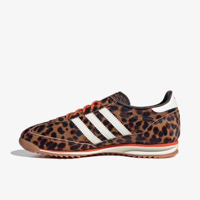 ：ADIDAS Originals｜W SL 72 OG Pony Hair Leopard/ アディダス/SL72 クラシック ランニング オリジナル ポニー ヘアー ハラコ レオパード/ダークブラウンｘオフホワイト #_6