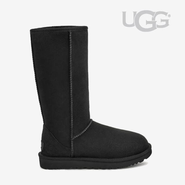 ・UGG｜W Classic Tall II Sheepskin Boot/ アグ/クラシック トール 2 シープスキン ムートン ブーツ/ブラック #