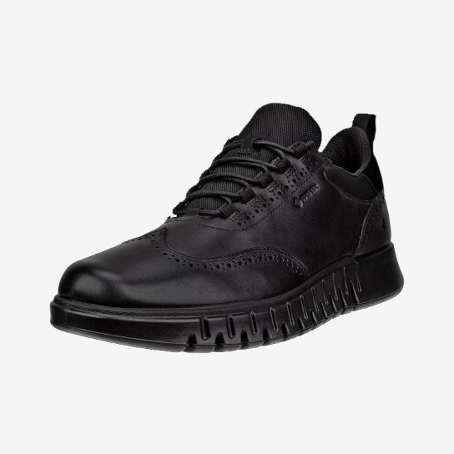 ：ECCO｜Gruuv Studio GTX Gore-Tex Leather/ エコー/グルーヴ スタジオ ゴアテックス レザー/ブラック #_2
