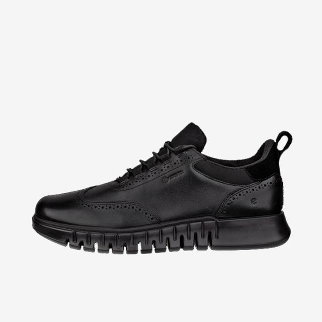 ：ECCO｜Gruuv Studio GTX Gore-Tex Leather/ エコー/グルーヴ スタジオ ゴアテックス レザー/ブラック #_5
