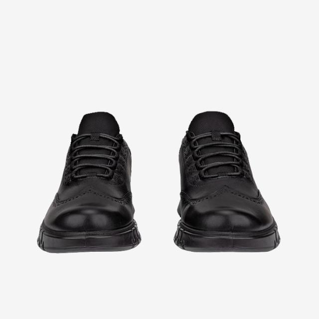 ：ECCO｜Gruuv Studio GTX Gore-Tex Leather/ エコー/グルーヴ スタジオ ゴアテックス レザー/ブラック #_6
