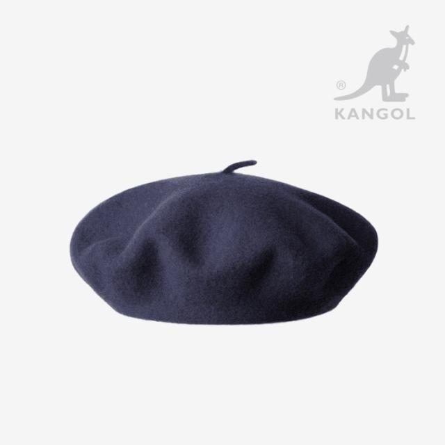 ・KANGOL｜Anglobasque Beret Wool/ カンゴール/アングロバスク ベレー ウール/ダークブルー #