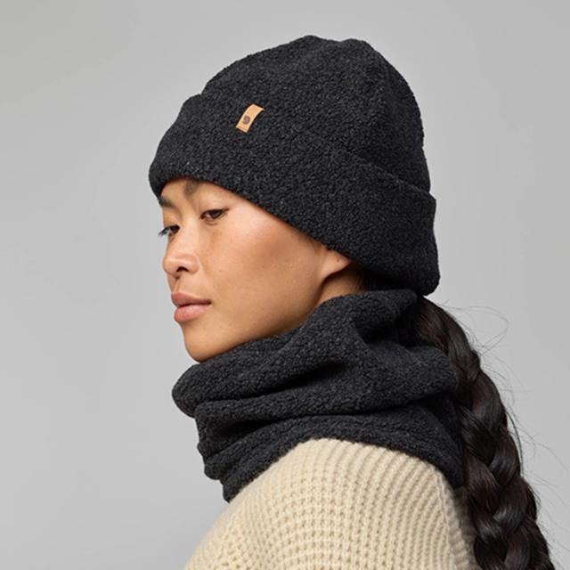 ・FJALLRAVEN｜Kaitum Neck Gaiter Merino Wool Fleece Liner/ フェールラーベン/カイタム ネック ゲイター メリノ ウール フリース インナー/ダークネイビー #_3