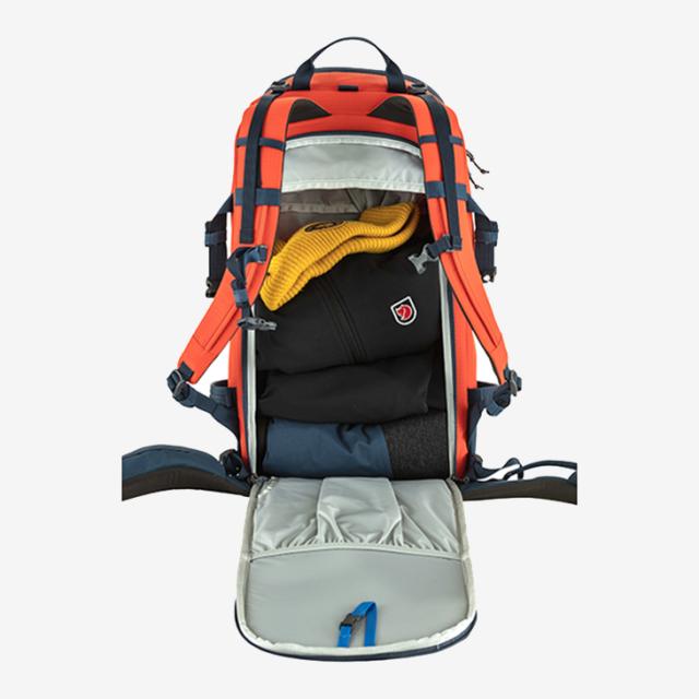 ・FJALLRAVEN｜Bergtagen Touring 30 M-L Backpack/ フェールラーベン/バーグターゲン ツーリング 30 M-L バックパック/フレイムオレンジｘマウンテンブルー #_5