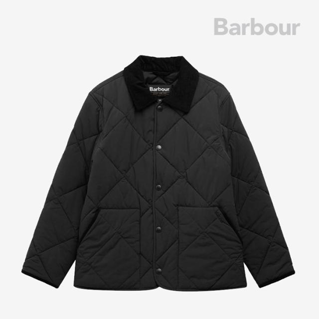 ・BARBOUR｜Modified Short Liddesdale Quilted Jacket/ バブアー/モディファイド ショート リデスデール キルティング ジャケット/ブラック #