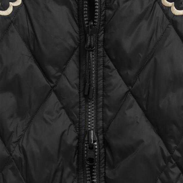 ・TAION｜Japan Spacial Reversible Skajan Down Jacket Velour/ タイオン/ジャパン スペシャル リバーシブル スカジャン ダウン ジャケット ベロア/ブラックｘブラック #_16