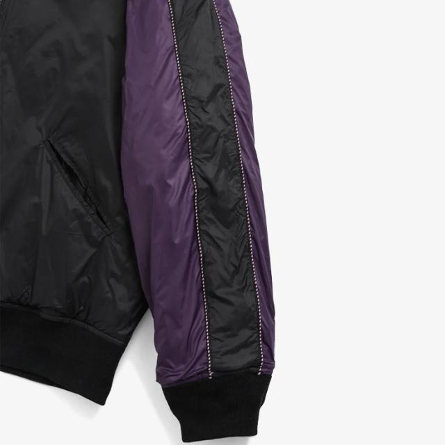 ・TAION｜Japan Spacial Reversible Skajan Down Jacket Velour/ タイオン/ジャパン スペシャル リバーシブル スカジャン ダウン ジャケット ベロア/ブラックｘブラック #_6