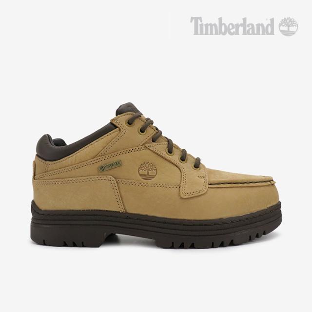 ・TIMBERLAND｜Heritage Moc Toe Mid Lace Gore-Tex Boot Nubuck/ ティンバーランド/ヘリテージ モック トゥ ミッド レース ゴアテックス ブーツ ヌバック/ミディアムベージュｘダークブラウン #