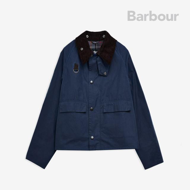 ・BARBOUR｜Spey Waxed Jacket Washed/ バブアー/スペイ ワックス ジャケット ウォッシュド/コバルトブルー #