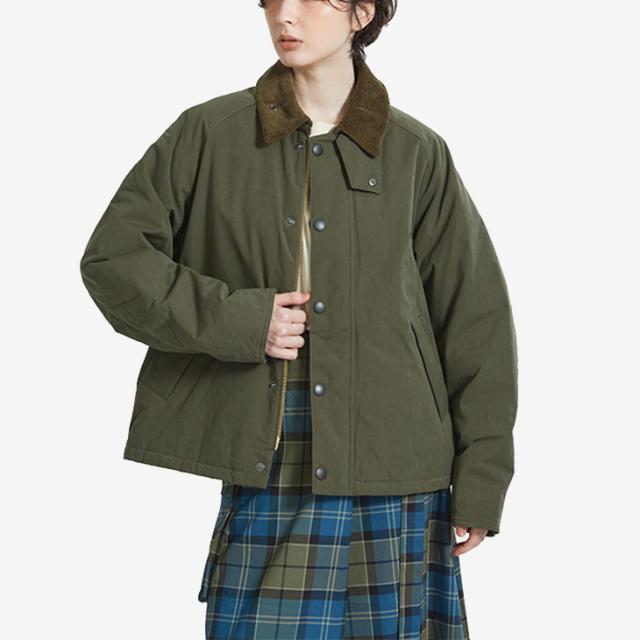 ：BARBOUR｜Transport Padded Jacket/ バブアー/トランスポート パデッド ジャケット/オリーブ #_3