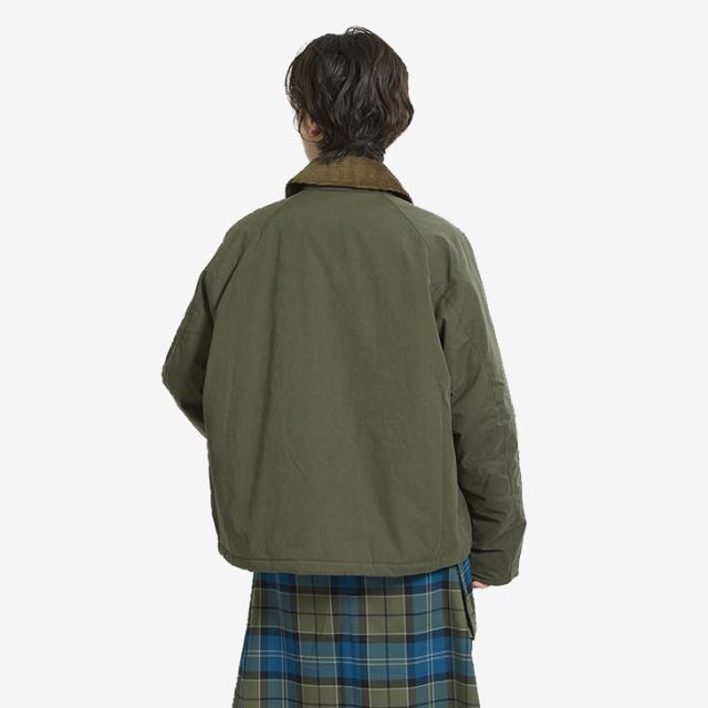 ：BARBOUR｜Transport Padded Jacket/ バブアー/トランスポート パデッド ジャケット/オリーブ #_4