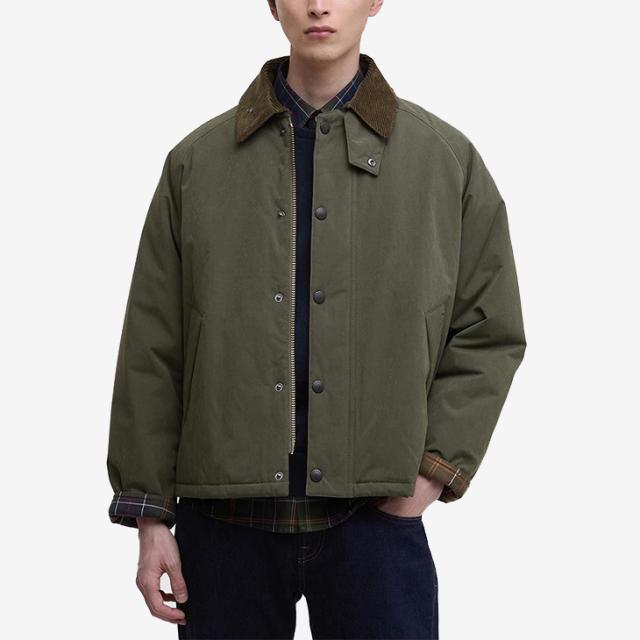 ：BARBOUR｜Transport Padded Jacket/ バブアー/トランスポート パデッド ジャケット/オリーブ #_6