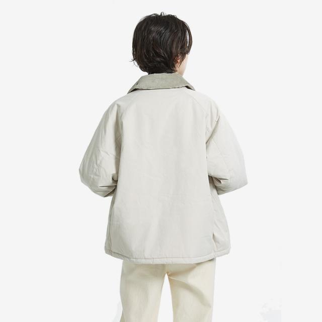 ：BARBOUR｜Transport Padded Jacket/ バブアー/パデッド トランスポート ジャケット/ミスト #_4