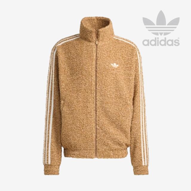 ・ADIDAS Originals｜Boucle Firebird Track Top Cozy Winter/ アディダス/ブークレ ファイヤーバード トラック トップ コージー ウィンター/カードボード #