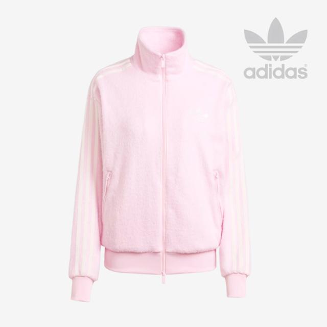 ・ADIDAS Originals｜W Mohair Firebird Track Top/ アディダス/モヘア ファイヤーバード ルーズ トラック トップ/クリアピンク #