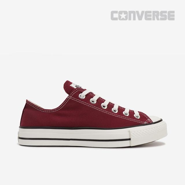 ・CONVERSE｜Japan Made Canvas All Star J Ox/ コンバース/ジャパン メイド キャンバス オール スター J オックス/バーガンディー #