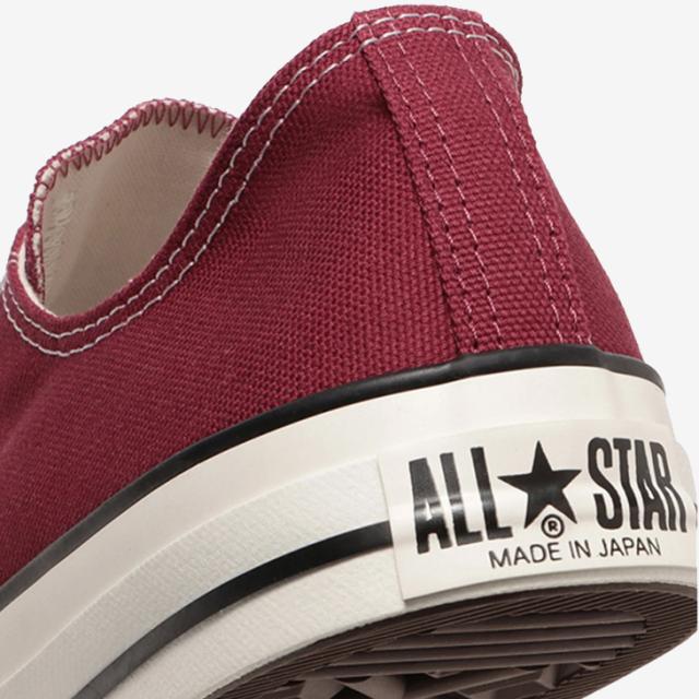 ・CONVERSE｜Japan Made Canvas All Star J Ox/ コンバース/ジャパン メイド キャンバス オール スター J オックス/バーガンディー #_7