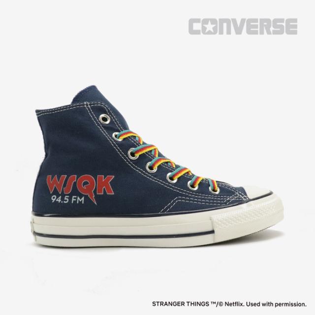 ・CONVERSE｜ｘStranger Things 5 All Star Aged 87 TS Hi The Squawk/ コンバース/ストレンジャー シングス 5 オール スター エイジド 87 スクウォーク ハイ キャンバス/ネイビー #
