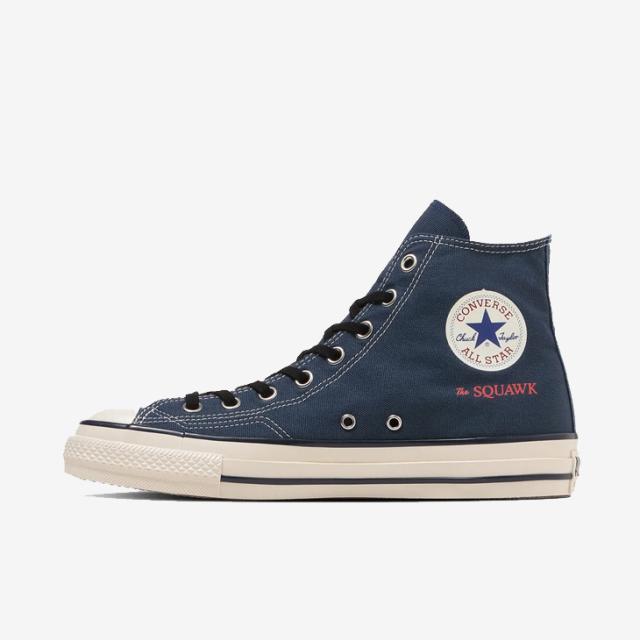 ・CONVERSE｜ｘStranger Things 5 All Star Aged 87 TS Hi The Squawk/ コンバース/ストレンジャー シングス 5 オール スター エイジド 87 スクウォーク ハイ キャンバス/ネイビー #_12