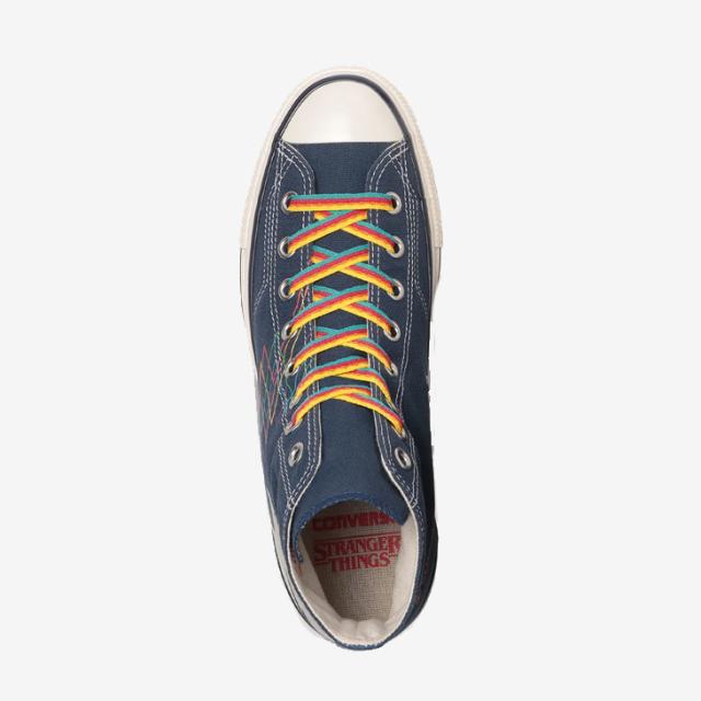 ・CONVERSE｜ｘStranger Things 5 All Star Aged 87 TS Hi The Squawk/ コンバース/ストレンジャー シングス 5 オール スター エイジド 87 スクウォーク ハイ キャンバス/ネイビー #_3