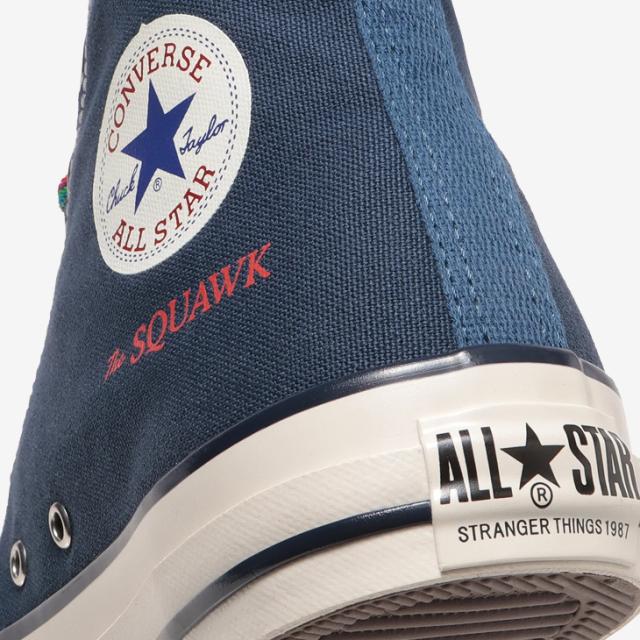 ・CONVERSE｜ｘStranger Things 5 All Star Aged 87 TS Hi The Squawk/ コンバース/ストレンジャー シングス 5 オール スター エイジド 87 スクウォーク ハイ キャンバス/ネイビー #_8