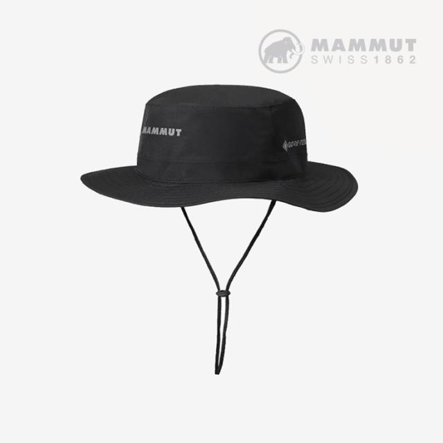 ：MAMMUT｜Climate Gore-Tex Hat AF/ マムート/クライメート ゴアテックス ハット アジアンフィット/ブラック #