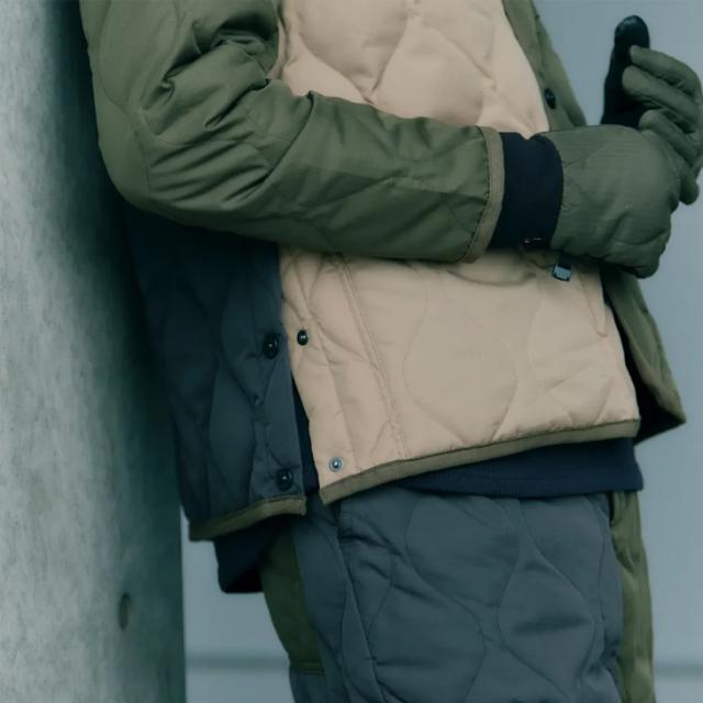 ・TAION｜ｘGripswany Millitary Reversible Down Jacket Ripstop/ タイオン/グリップスワニー リバーシブル ダウン ジャケット リップストップ/ダークオリーブｘブラック #_9