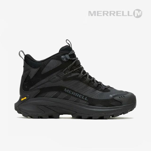 ・MERRELL｜Moab Speed 2 Mid Gore-Tex Vibram/ メレル/モアブ スピード ミッド ゴアテックス ビブラム/ブラック #