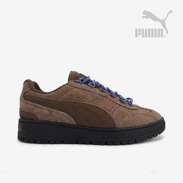 ・PUMA｜W Palermo Alpino Fuzzy Suede/ プーマ/パレルモ アルピノ ファジー スエード ブーツ/チェスナットブラウンｘマウンテンブルー #