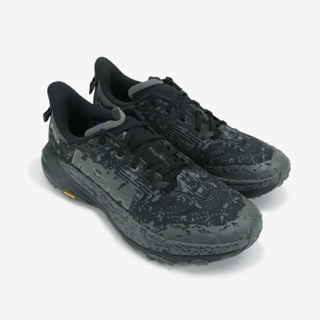 ：HOKA ONE ONE｜Speedgoat 6 GTX Vibram/ ホカ オネ オネ/スピードゴート ゴアテックス ビブラム/ブラックｘアウター オルビット #_6