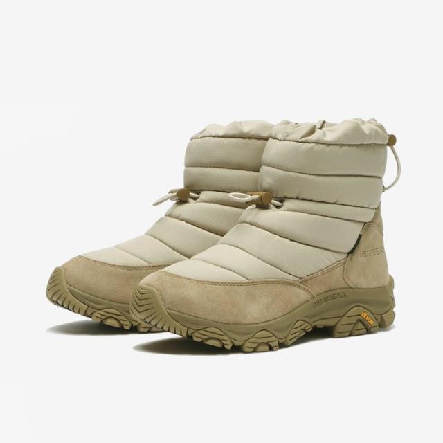 ・MERRELL｜Coldpack 3 Zero Thermo Tall Waterproof Vibram AG AT/ メレル/コールドパック ゼロ サーモ トール ウォータープルーフ ビブラム アークティックグリップ オールテレイン/キャメル #_5
