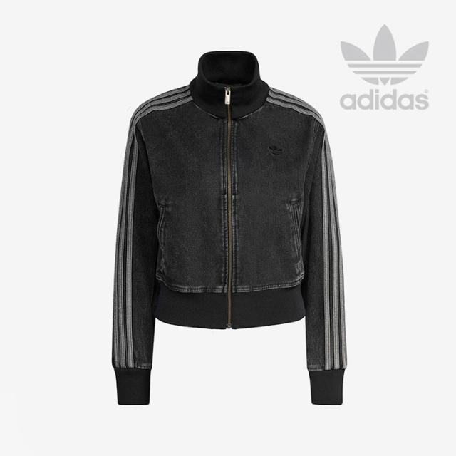 ・ADIDAS Originals｜W Firebird Denim Track Top Jacket/ アディダス/ファイヤーバード トラックトップ デニム/トゥルーブラックデニム #
