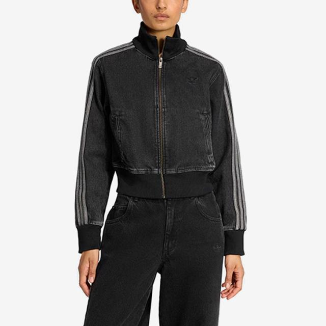 ・ADIDAS Originals｜W Firebird Denim Track Top Jacket/ アディダス/ファイヤーバード トラックトップ デニム/トゥルーブラックデニム #