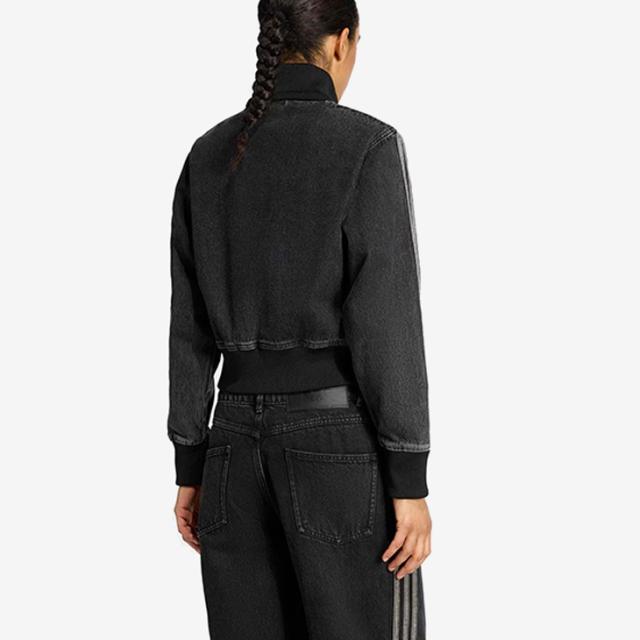 ・ADIDAS Originals｜W Firebird Denim Track Top Jacket/ アディダス/ファイヤーバード トラックトップ デニム/トゥルーブラックデニム #