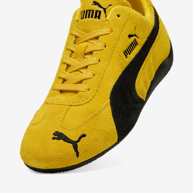 ・PUMA｜Speedcat OG Suede/ プーマ/スピードキャット オージー スエード/ペレイエローｘブラック #_6